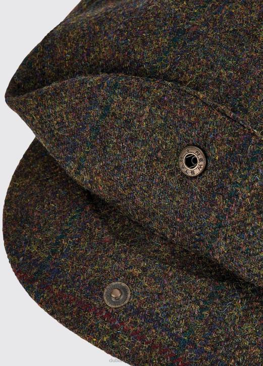 järnek tweed keps 4VXX365 Tillbehör odört Dubarry kvinnor