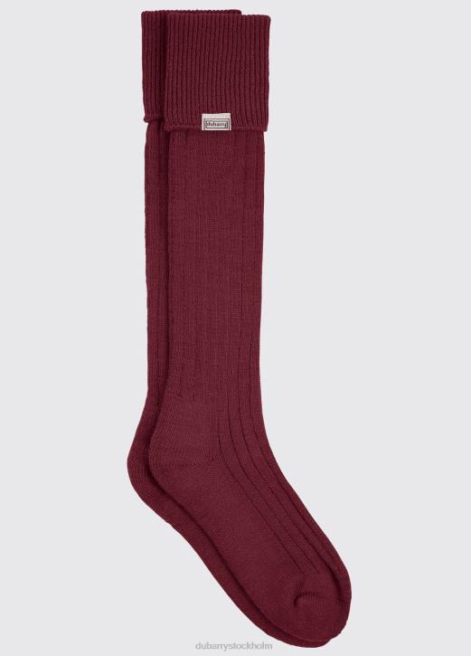 alpackasockor 4VXX361 Tillbehör malbec Dubarry kvinnor