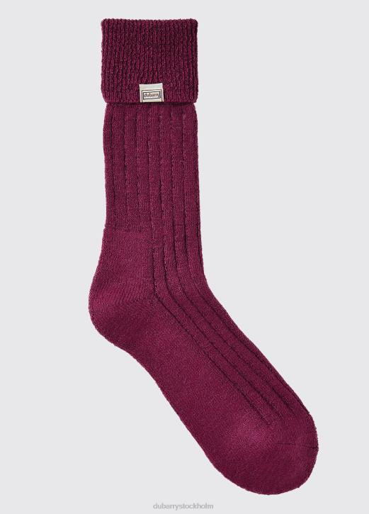 holycross alpackasockor 4VXX395 Tillbehör vinbär Dubarry kvinnor