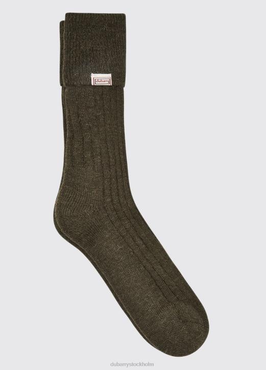 holycross alpackasockor 4VXX411 Tillbehör oliv Dubarry kvinnor