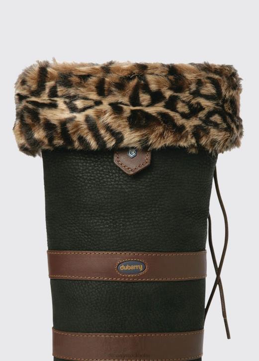 stövelfodral i fuskpäls 4VXX388 Tillbehör leopard Dubarry kvinnor