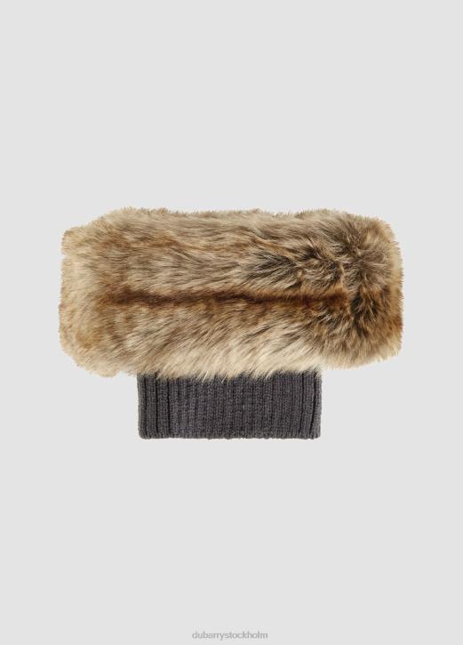 stövelmanschett i glenfort fuskpäls 4VXX462 Tillbehör chinchilla Dubarry kvinnor