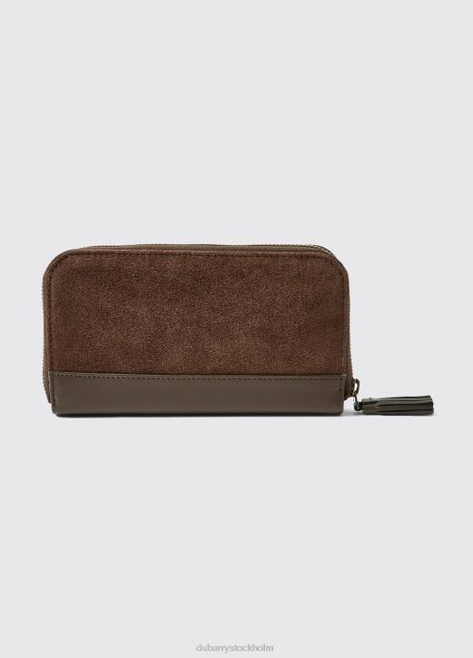 Northbrook handväska i mocka 4VXX357 Tillbehör cigarr Dubarry kvinnor