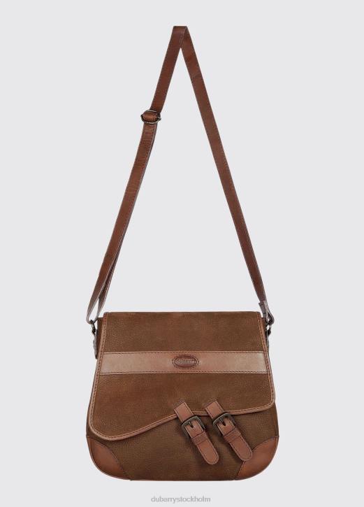 boyne cross body väska 4VXX345 Tillbehör valnöt Dubarry kvinnor