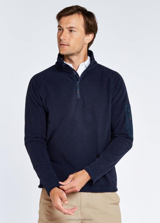 Monaco fleece med kvarts blixtlås 4VXX986 Kläder Marin Dubarry män