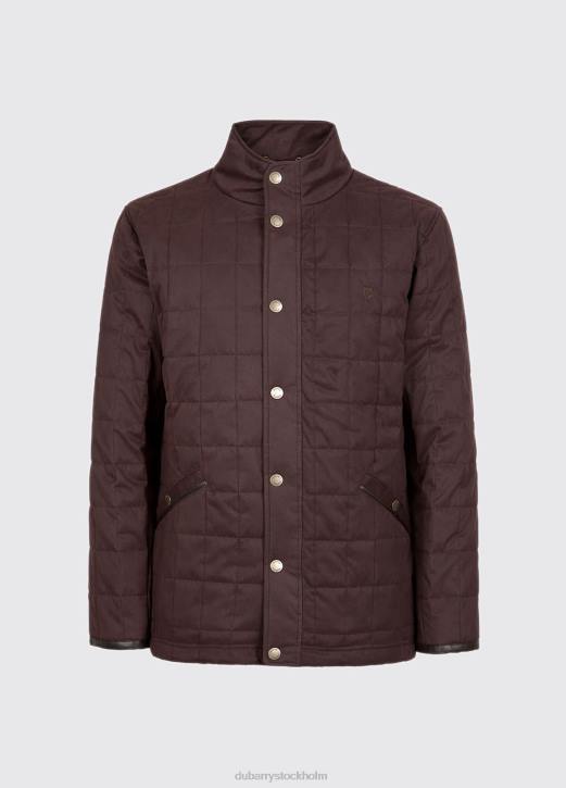 beckett quiltad jacka 4VXX1180 Kläder kastanj Dubarry män