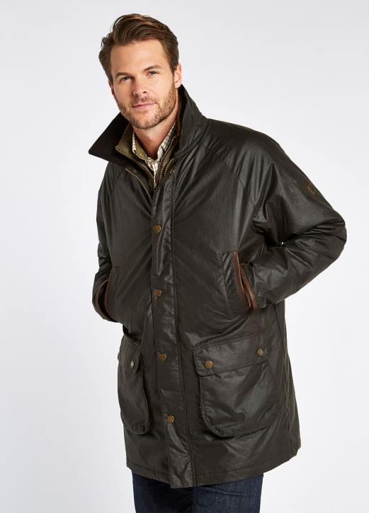 brunswick vaxjacka 4VXX992 Kläder ärg Dubarry män