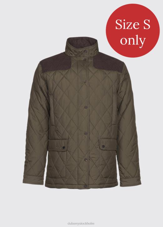 castlemartyr quiltad jacka 4VXX1132 Kläder oliv Dubarry män