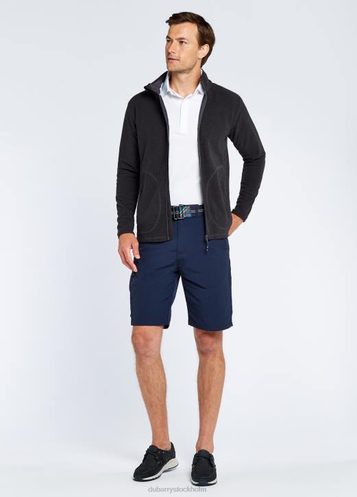 mustique fleece med full dragkedja 4VXX1026 Kläder grafit Dubarry män