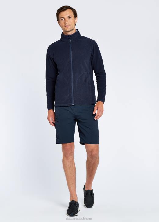 mustique fleece med full dragkedja 4VXX989 Kläder Marin Dubarry män