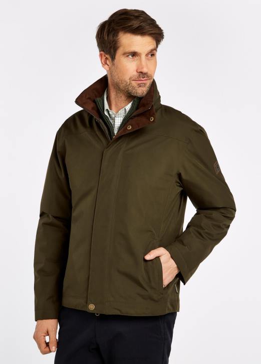 palmerstown jacka 4VXX1087 Kläder oliv Dubarry män