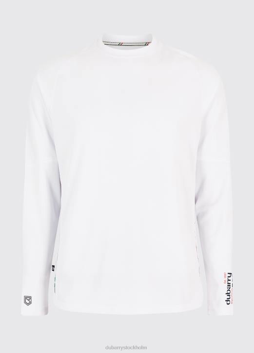 ancona långärmad t-shirt 4VXX1006 Kläder vit Dubarry män