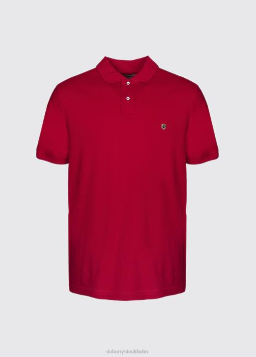 banbridge pikétröja 4VXX1109 Kläder röd Dubarry män