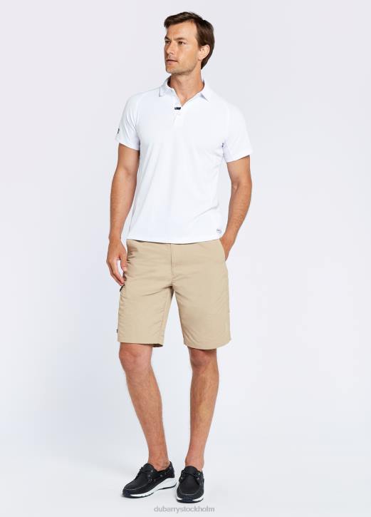 menton teknisk polo 4VXX977 Kläder vit Dubarry män