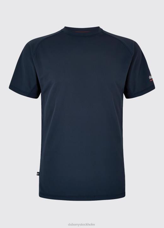 tangier kortärmad t-shirt 4VXX934 Kläder Marin Dubarry män