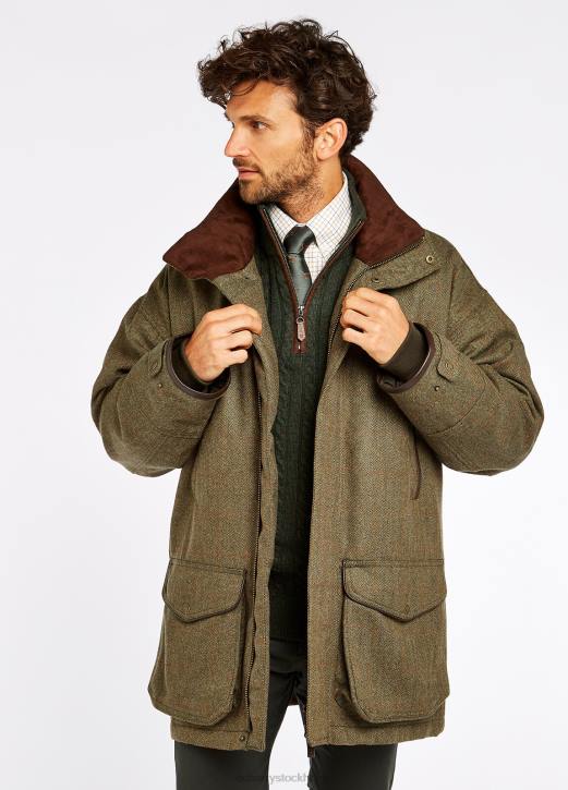 ballinturbet jacka i tweed 4VXX971 Kläder ceder Dubarry män