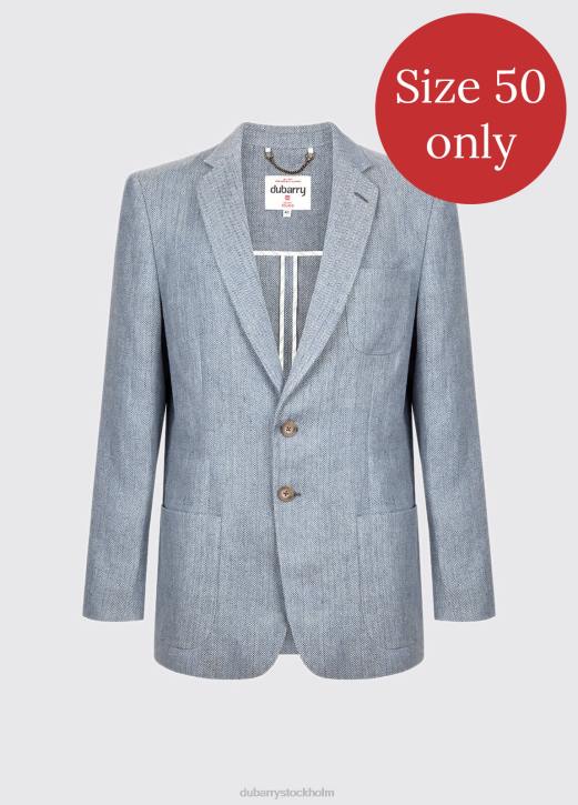 glen linne blazer 4VXX1174 Kläder blå Dubarry män