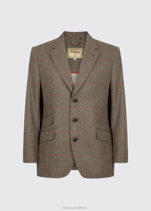 gorse regular fit tweedjacka 4VXX1171 Kläder mossa Dubarry män