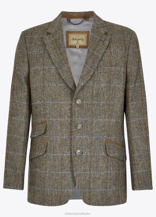 rockingham jacka i tweed 4VXX1075 Kläder träbina Dubarry män