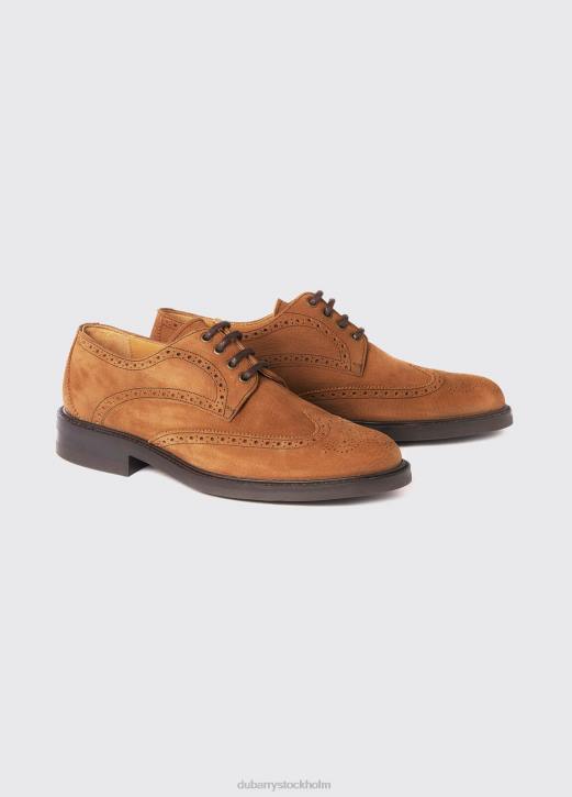 derry goodyear brogue skor 4VXX888 Skodon brun Dubarry män