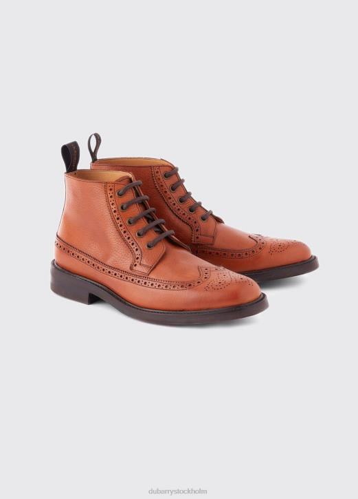 dun Goodyear brogue boot 4VXX1110 Skodon solbränna Dubarry män