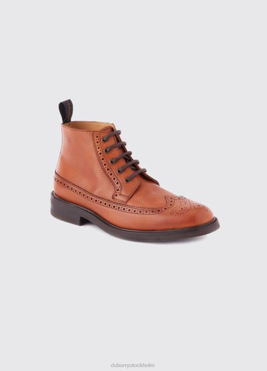 dun Goodyear brogue boot 4VXX1110 Skodon solbränna Dubarry män