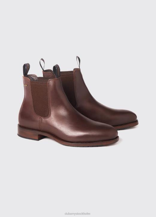 stövel i kerry lädersula 4VXX851 Skodon mahogny Dubarry män