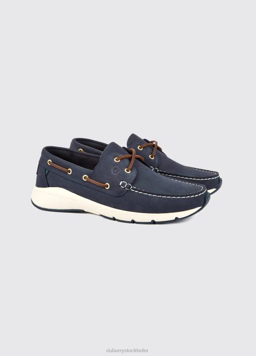 dungarvan lätt däckssko 4VXX884 Skodon denim Dubarry män