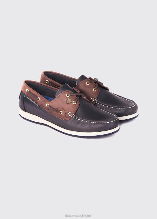 sailmaker x lt däckssko 4VXX890 Skodon marin/brun Dubarry män