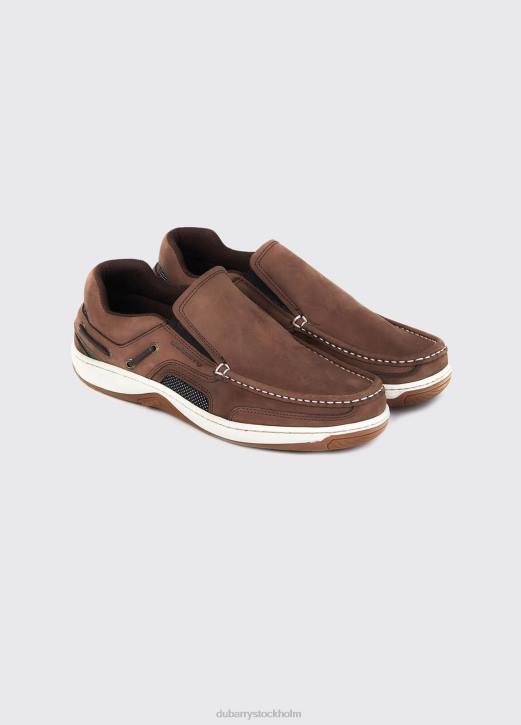 yacht loafer 4VXX908 Skodon åsna brun Dubarry män
